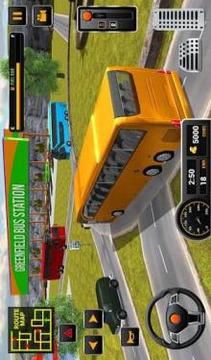Coach Bus 2018: City Bus Driving Simulator Game游戏截图2
