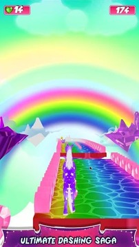 Unicorn Fantasy Run 3D游戏截图3