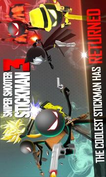 Sniper Shooter Stickman 3 Fury游戏截图1