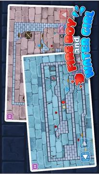 Icegirl and Fireboy - Crystal Temple Maze游戏截图3