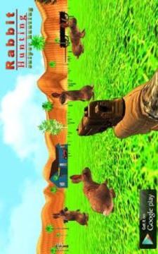 Rabbit hunting - Sniper Hunters Challenge Game游戏截图3