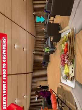 真正的烹饪游戏的3D虚拟厨房厨师游戏截图1