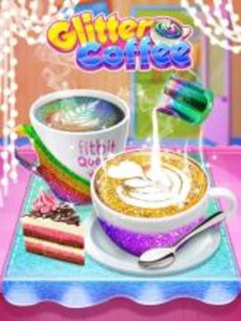 Glitter Coffee - Make The Most Trendy Food游戏截图4