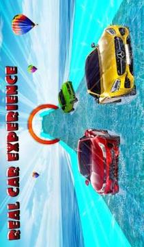 Water Slide Car Stunt Race游戏截图4