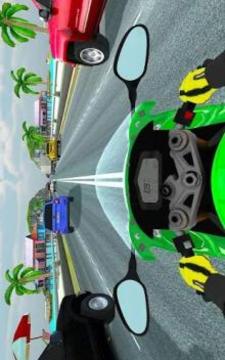 Highway Traffic Rider - 3D Bike Racing游戏截图4