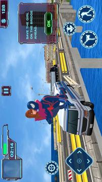 Flying Iron Spider - Rope Superhero 2018游戏截图1