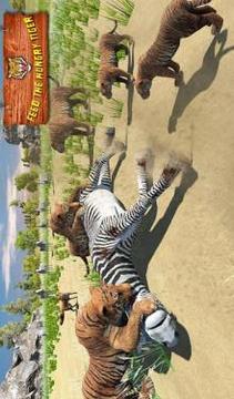 Ultimate Tiger Family Wild Animal Simulator Games游戏截图2