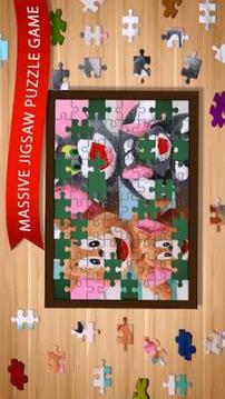 Jerry cat jigsaw puzzle Toms游戏截图1