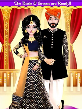 Indian Fashion Girl Wedding游戏截图4