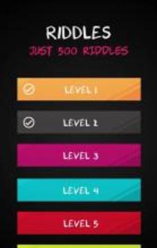 Riddles - Just 500 Riddles游戏截图3