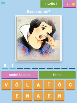 Disney Quiz Italiano游戏截图3