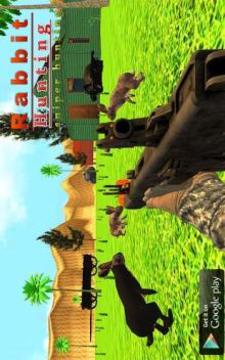 Rabbit hunting - Sniper Hunters Challenge Game游戏截图5