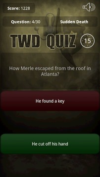 The Walking Dead Quiz游戏截图3