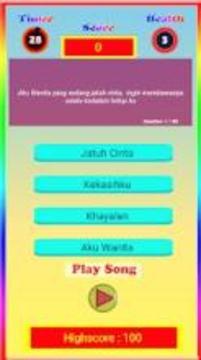 Game Tebak Lagu Indonesia游戏截图3