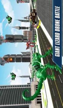 Big Lizard Russian Spy Transforming Robot Games游戏截图2