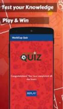 Football Quiz 2018: Football Soccer World Cup quiz游戏截图1