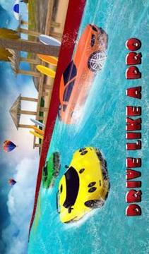 Water Slide Car Stunt Race游戏截图3