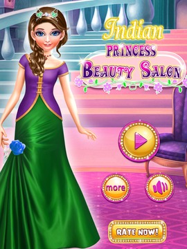 Indian Princess Beauty Salon游戏截图2