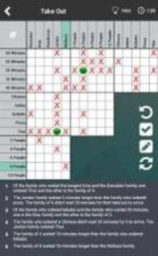 Logic Puzzles Daily - Solve Logic Grid Problems游戏截图4