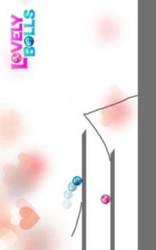 Lovely balls : Play the draw luv dots brain game游戏截图4