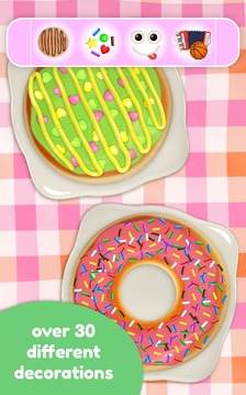 Donut Maker豪华版 - 烹饪游戏游戏截图4