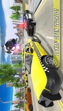 Real City Taxi Driving Simulator游戏截图3