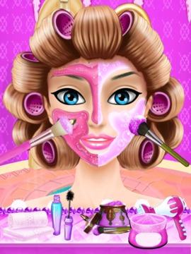 Pink Princess - Makeup Salon游戏截图4