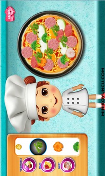 Lili Cooking Pizza游戏截图3