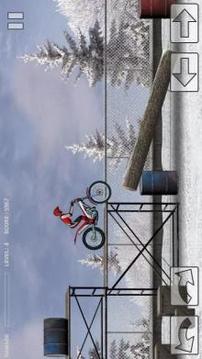 Bike Trial Snow Ride游戏截图1