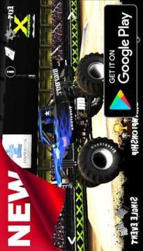 Monster Hill Racing 3 Trucks游戏截图1