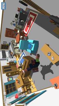 Ragdoll House Wrecker 3D游戏截图1