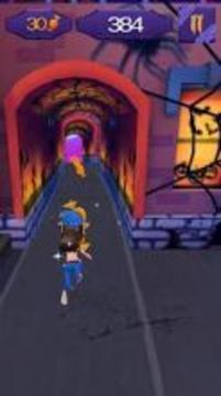 Subway Princess Zombies Run游戏截图1