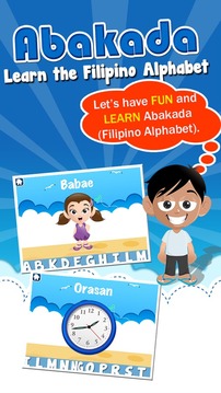 Abakada Alphabet Learn Tagalog游戏截图1