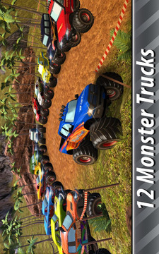 Monster Truck Offroad Rally 3D游戏截图2