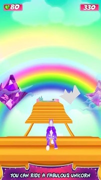 Unicorn Fantasy Run 3D游戏截图4