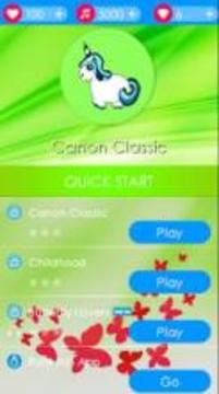 Magic Green Unicorn Piano Tiles游戏截图4