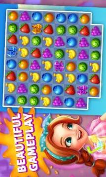 Juice Fruity Splash - Puzzle Game & Match 3 Games游戏截图1