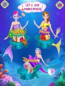 Mermaid Girl Makeup Salon游戏截图4