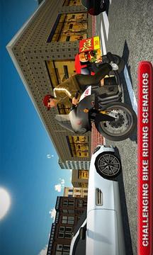 Pizza Bike Delivery Car Driver: Pizza Delivery Boy游戏截图1