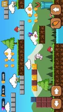 Bunny’s World - Super Bunny run游戏截图1