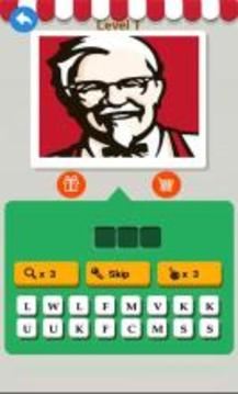 Food Quiz Guess the Restaurant - Restaurant Trivia游戏截图3