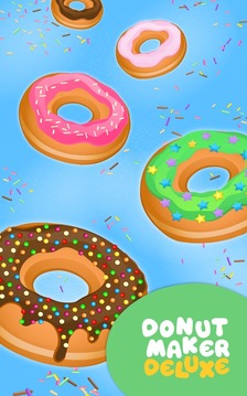 Donut Maker豪华版 - 烹饪游戏游戏截图1