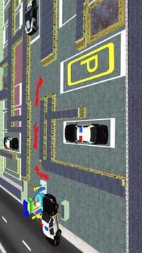 Police Car Parking Adventure 3D Free游戏截图4