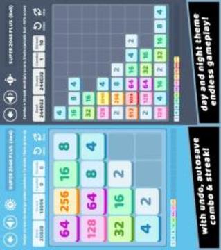 Super 2048 Plus游戏截图2