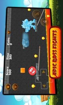 Super Red Ball: Red Ball in the Jungle Adventures游戏截图3