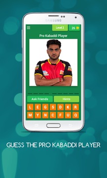 GUESS THE PRO KABADDI PLAYER游戏截图3