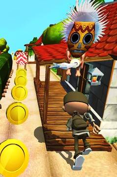 Subway Safari Runner - Fun 3D Endless Surf Run游戏截图1