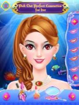 Mermaid Girl Makeup Salon游戏截图2