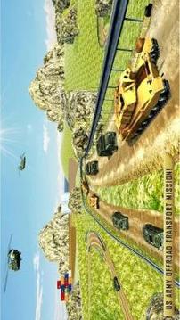 US Army Transporter Submarine Driving Games游戏截图4