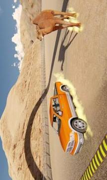 Desert Monster Truck Stunts - Camel Racing Game游戏截图4